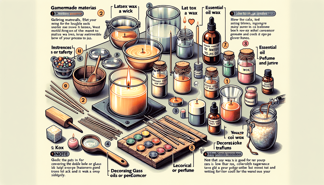 Crea tus propias velas en casa: Una guía divertida y sencilla - ZAEVA