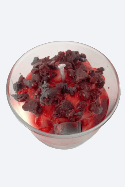 Vela Artesanal "Miércoles" – Inspirada en Miércoles Addams - ZAEVA