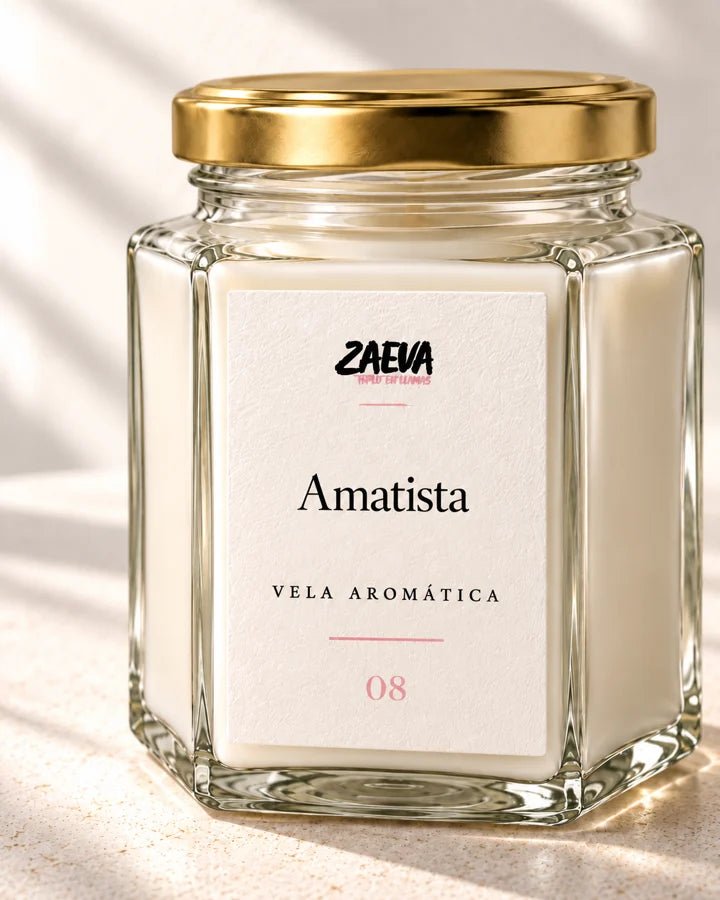 Vela ZAEVA Amatista, fotografía de detalle
