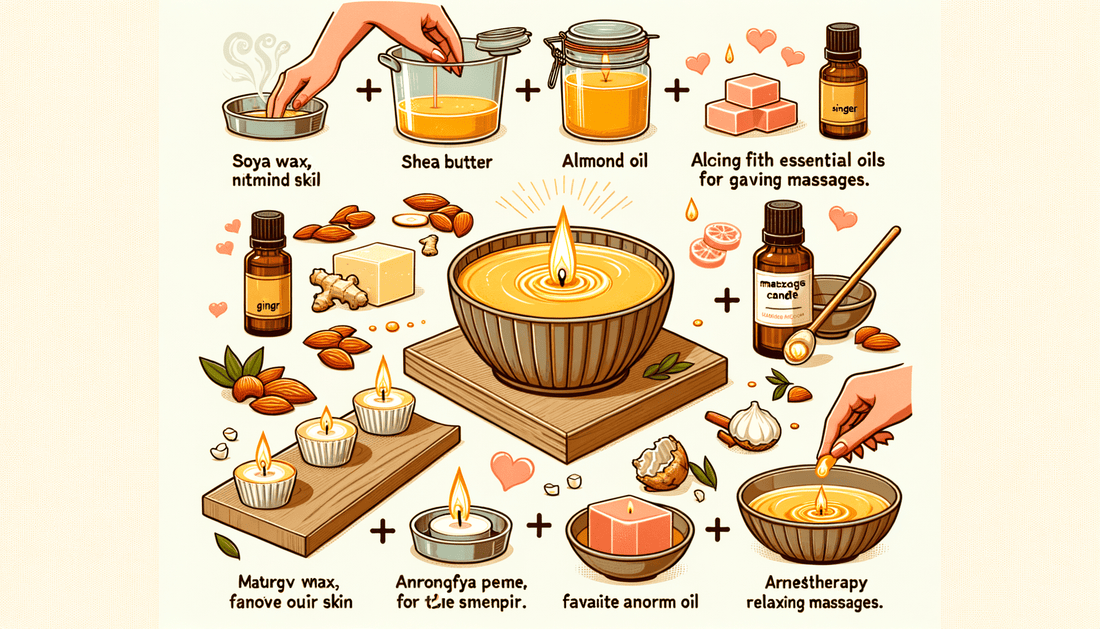 ¡Descubre el Arte de Hacer Velas de Masaje en Casa! - ZAEVA