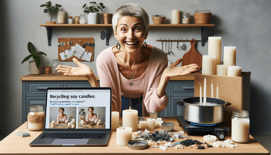 Reciclar Velas: Un Arte con Corazón - ZAEVA