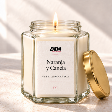 Vela aromática Naranja y Canela