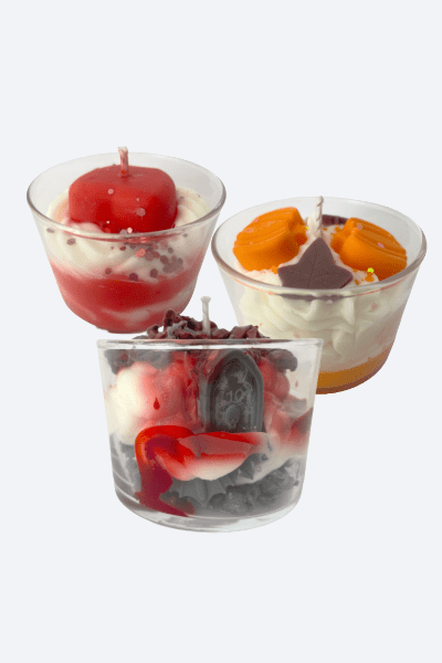 Pack Velas Artesanales ZAEVA – Miércoles, Dulce Hogar y Manzana Encantada - ZAEVA