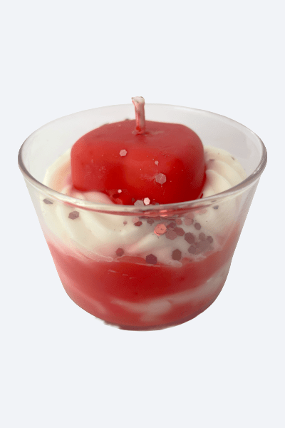 Vela aromática artesanal Manzana Encantada 🍎 decoración y regalo - ZAEVA