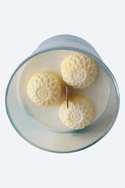 Vela Aromática de Citronela en Vaso de Cristal - ZAEVA