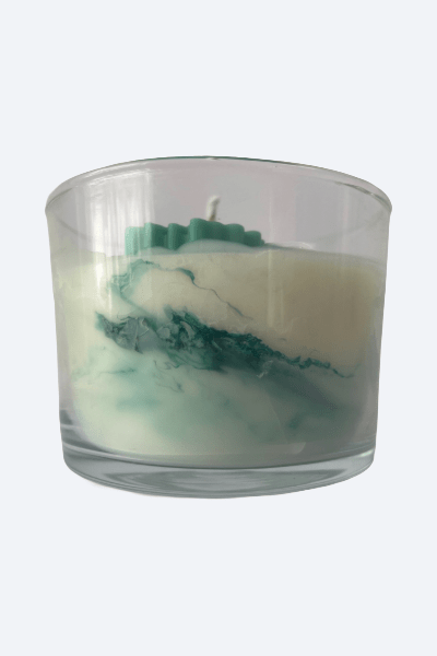 Vela artesanal Respira Verde – Aroma eucalipto ''Edición Limitada'' - ZAEVA