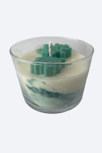 Vela artesanal Respira Verde – Aroma eucalipto ''Edición Limitada'' - ZAEVA