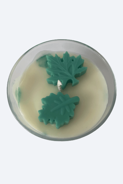 Vela artesanal Respira Verde – Aroma eucalipto ''Edición Limitada'' - ZAEVA