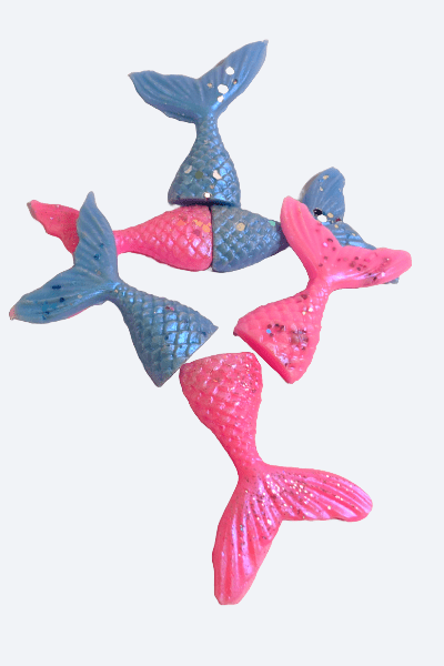 Wax Melts Artesanales Brisa de Mar en Forma de Cola de Sirena - ZAEVA