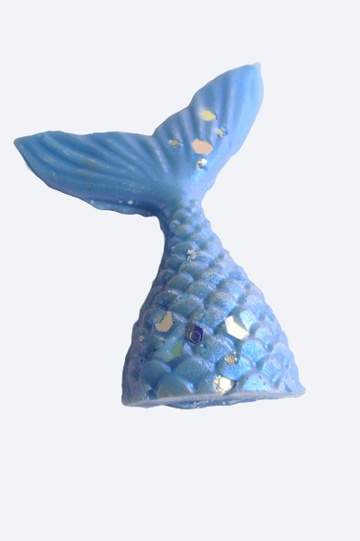 Wax Melts Artesanales Brisa de Mar en Forma de Cola de Sirena - ZAEVA