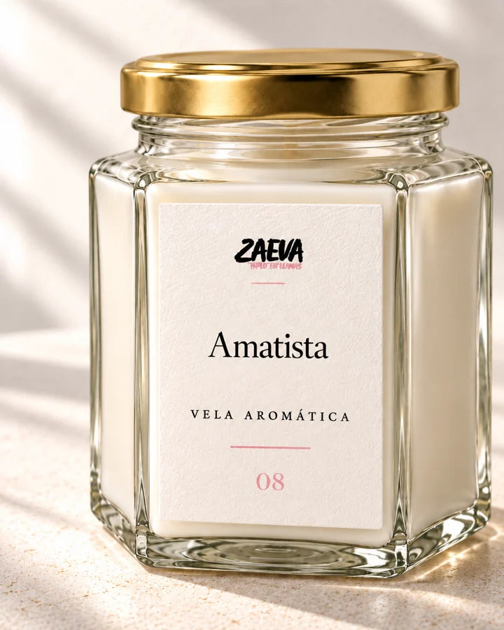 Vela ZAEVA Amatista, fotografía de detalle