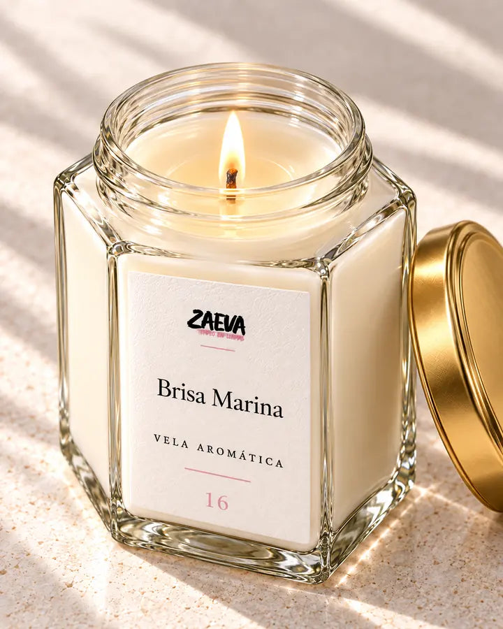 Vela ZAEVA Brisa Marina, fotografía de detalle